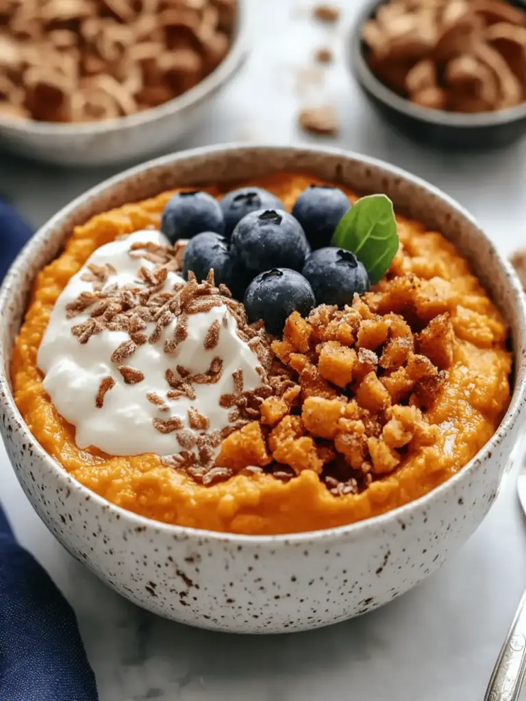 Sweet Potato Breakfast Bowl