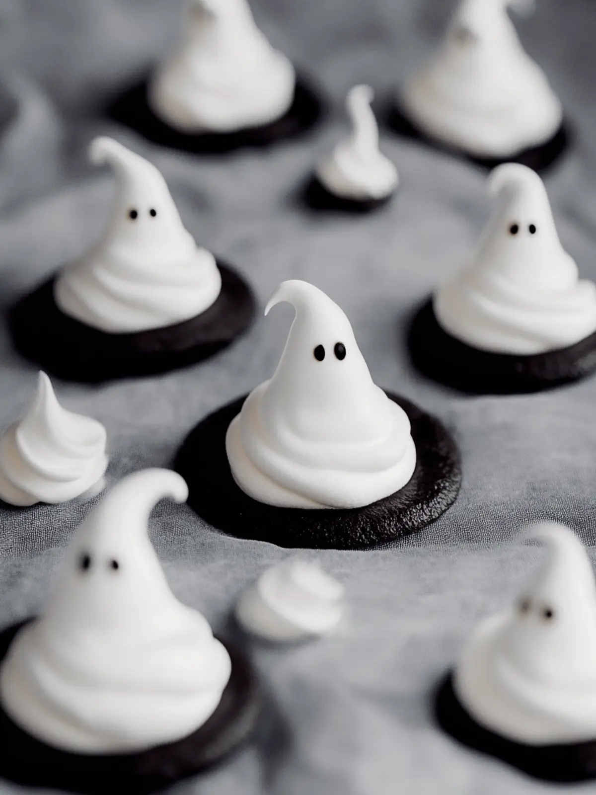Ghost Meringues