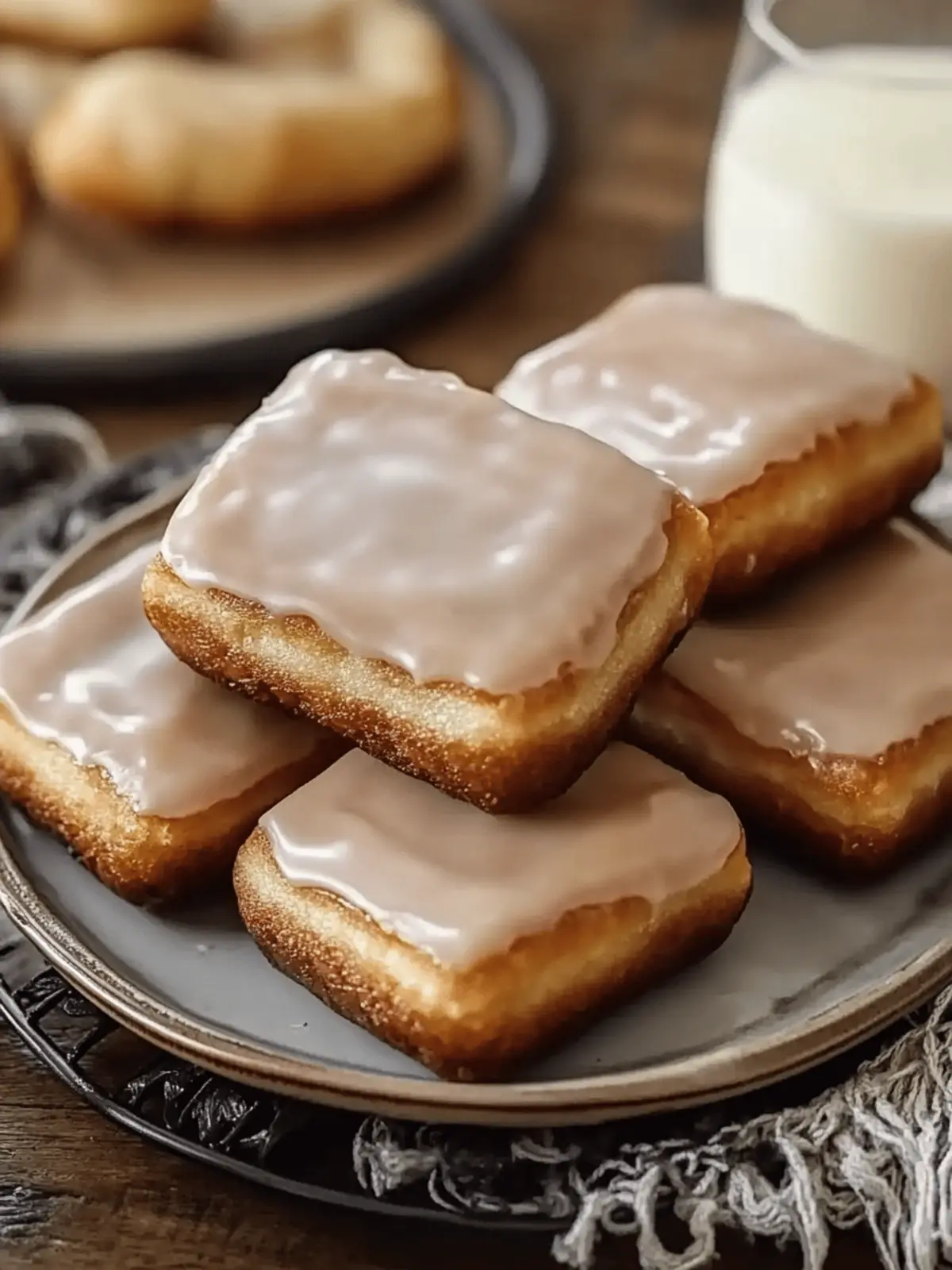Maple Donut Bars