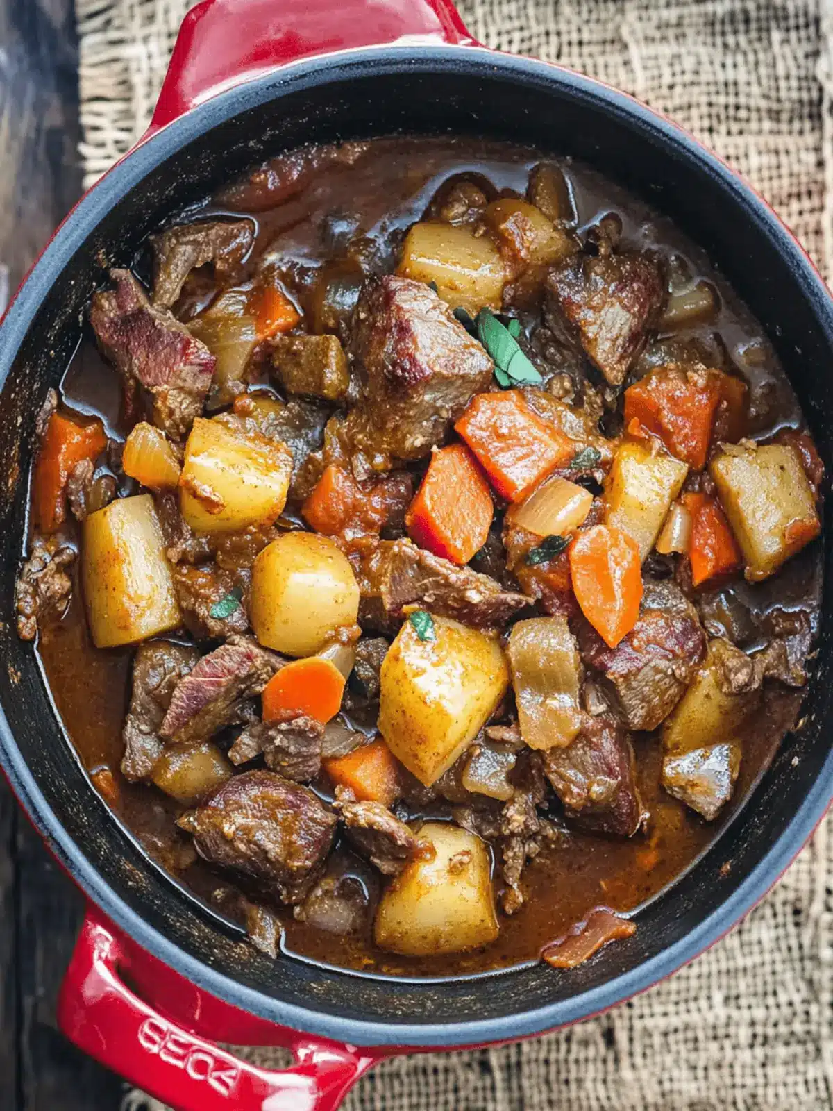 Easy Moroccan Lamb Stew