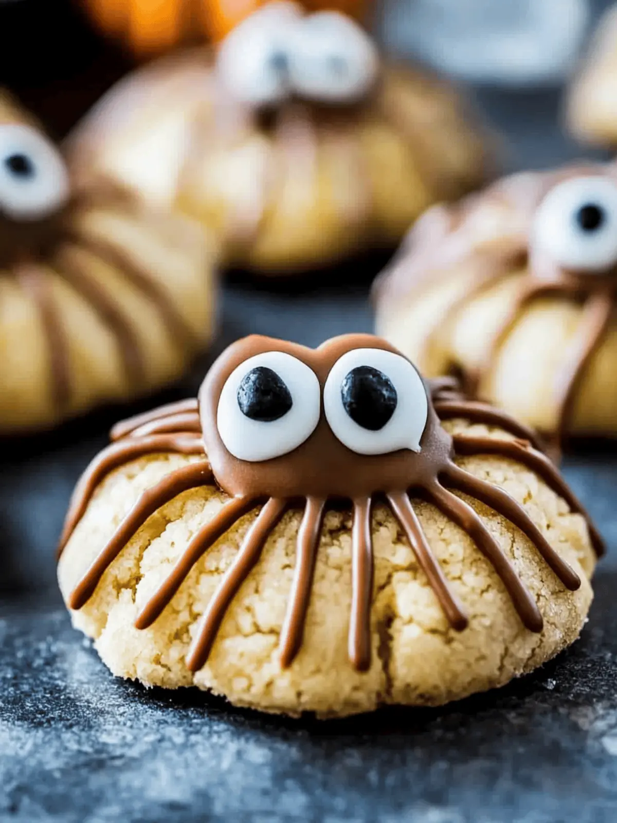 Spooky Spider Cookies