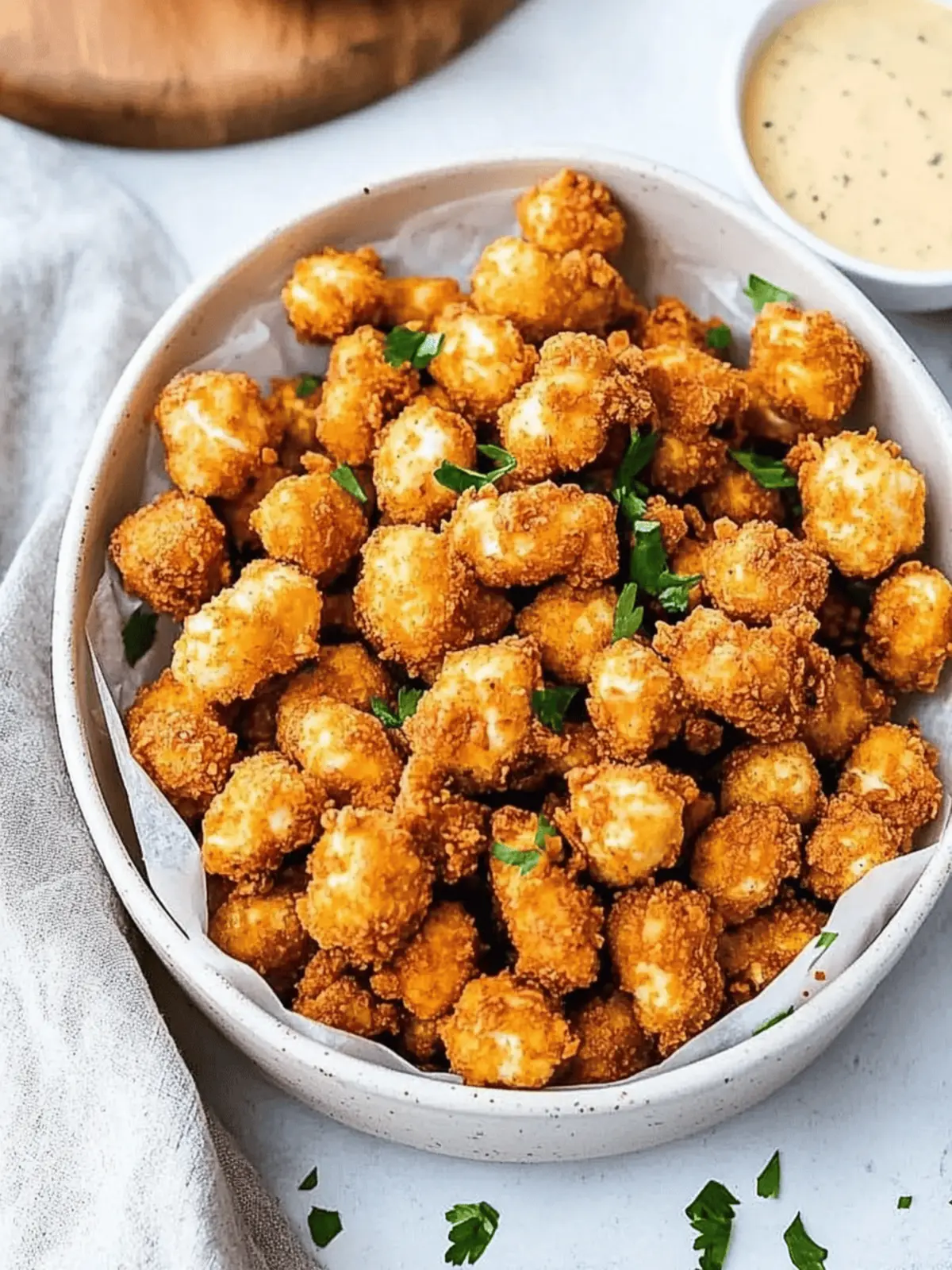 Air Fryer Popcorn Chicken