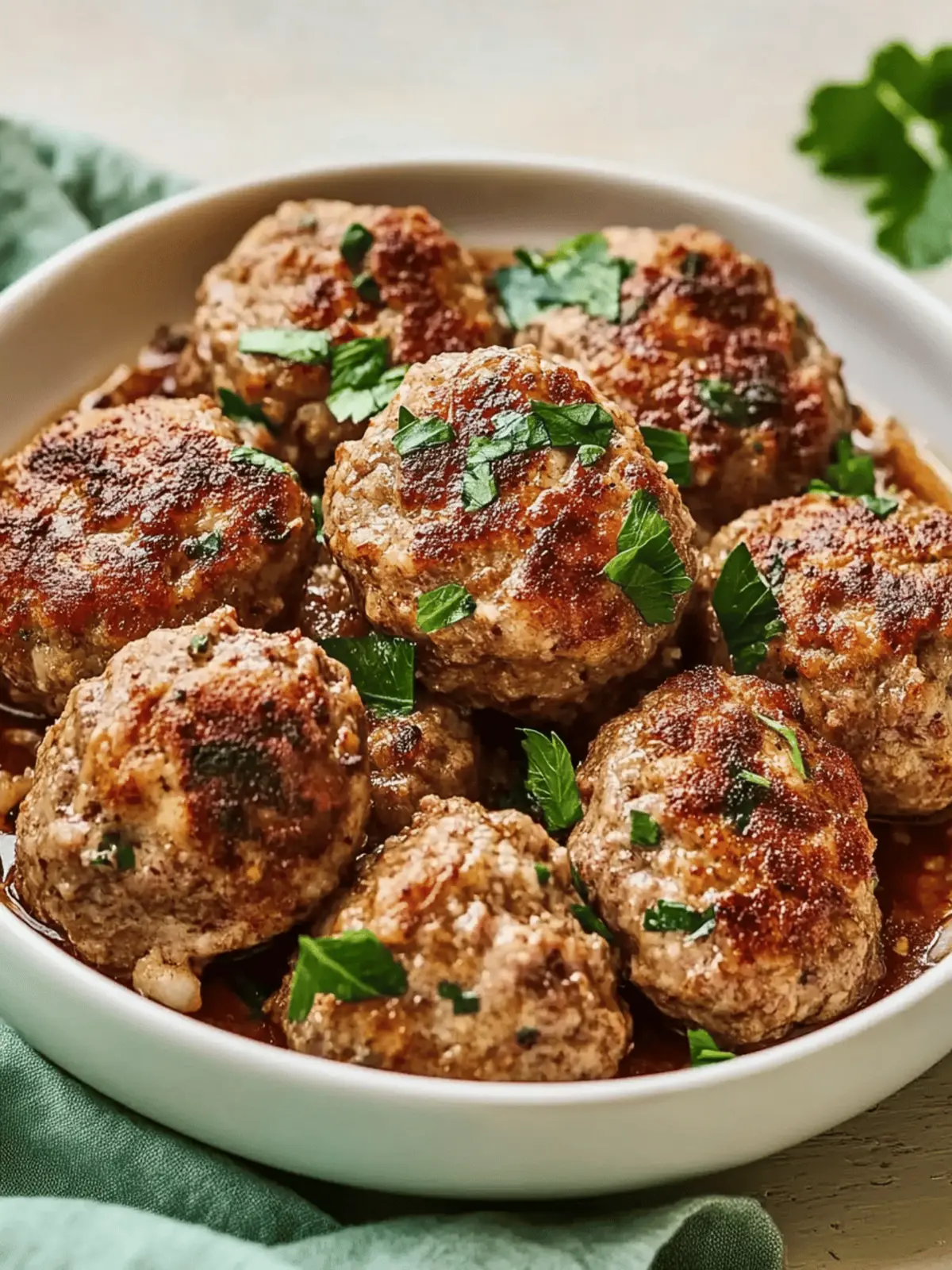 beef meatballs