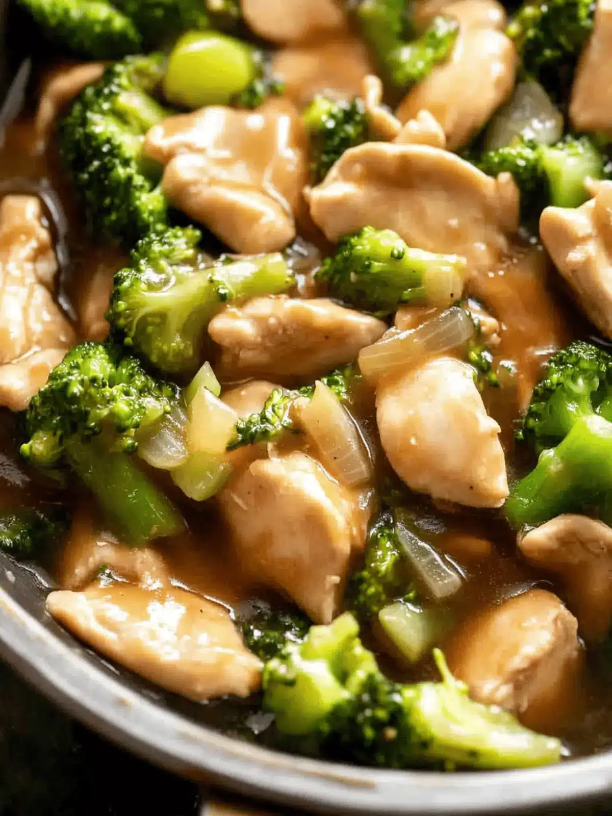 Chicken Broccoli Stir Fry
