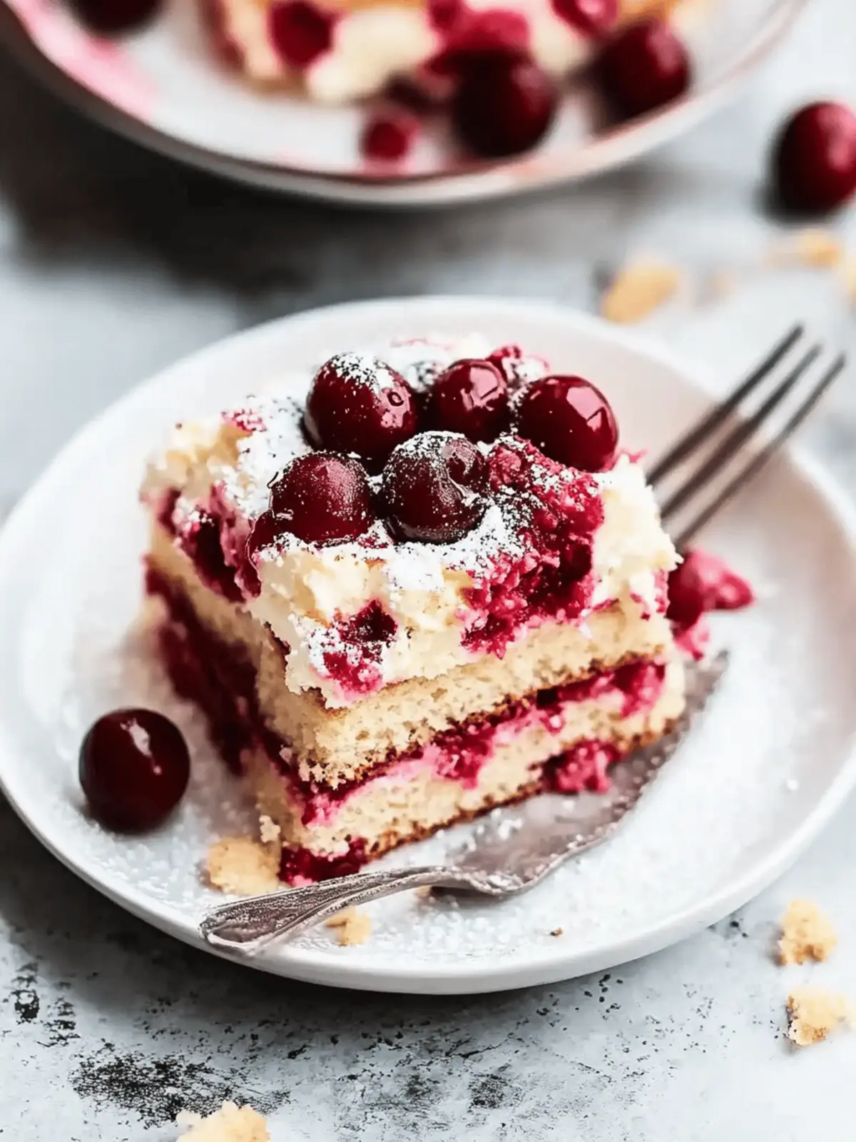 Cherry Amaretto Tiramisu