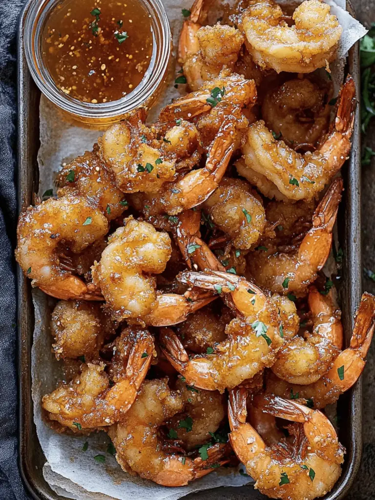 Hot Honey Fried Shrimp