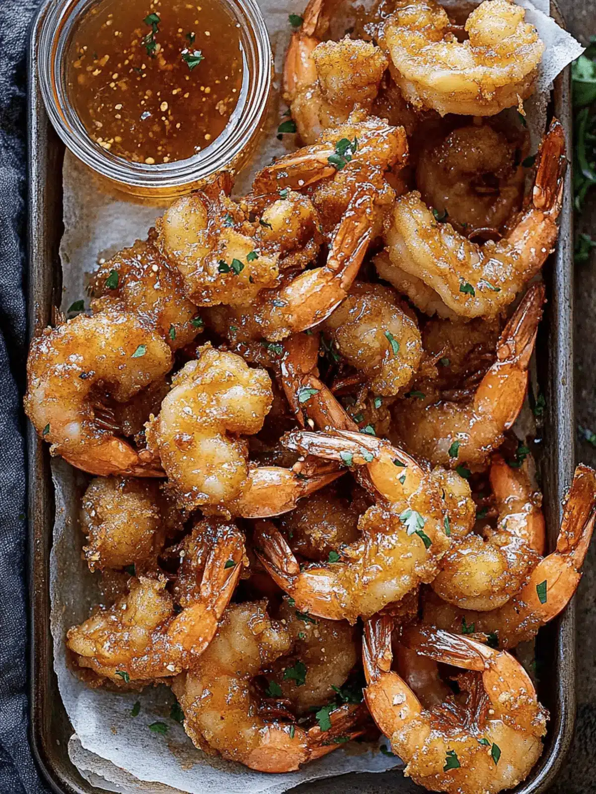 Hot Honey Fried Shrimp