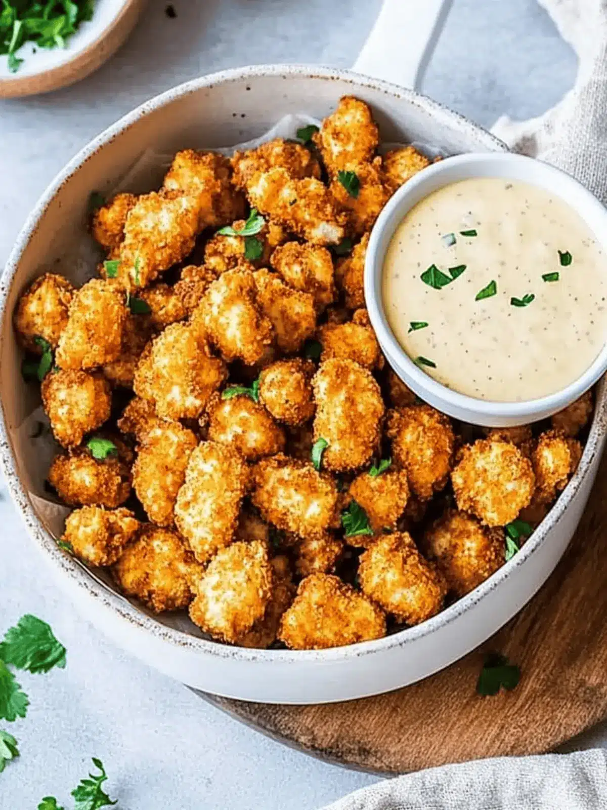 Air Fryer Popcorn Chicken