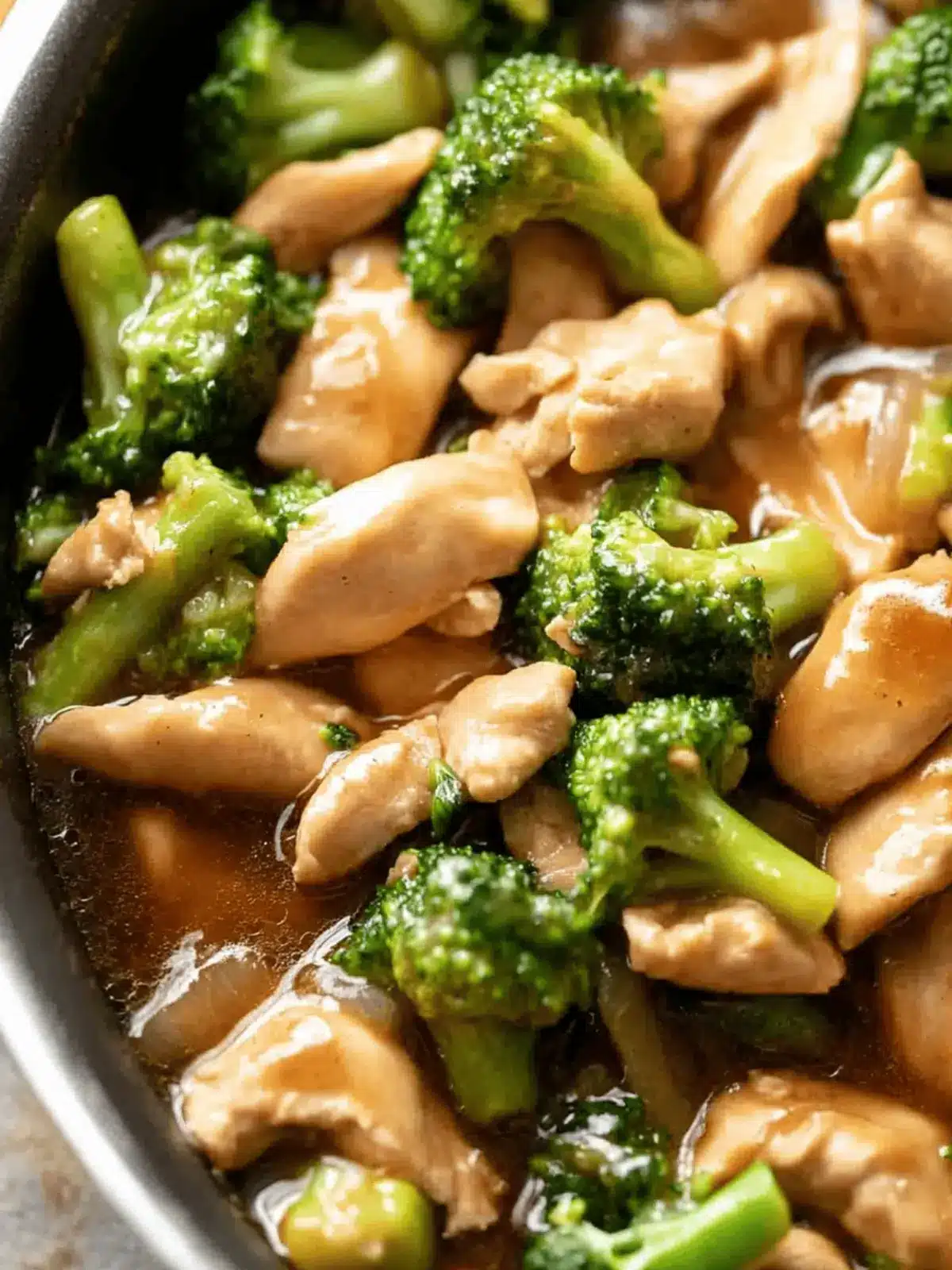 Chicken Broccoli Stir Fry