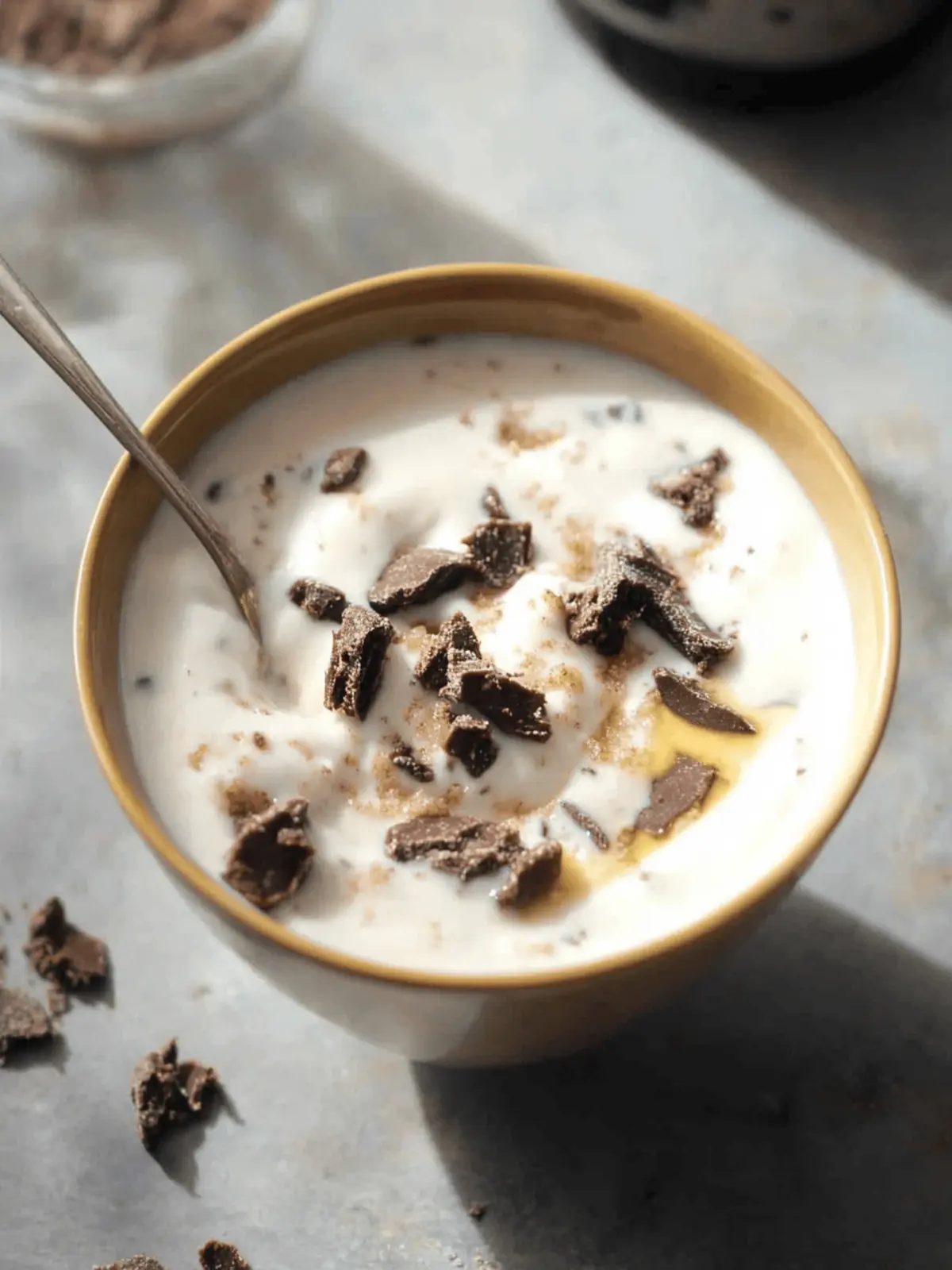 Cookie dough Greek yogurt