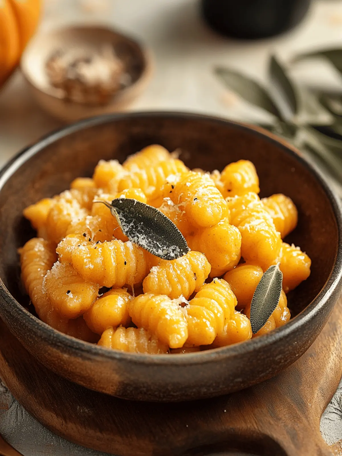 Easy Pumpkin Gnocchi