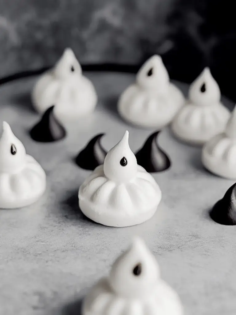Ghost Meringues