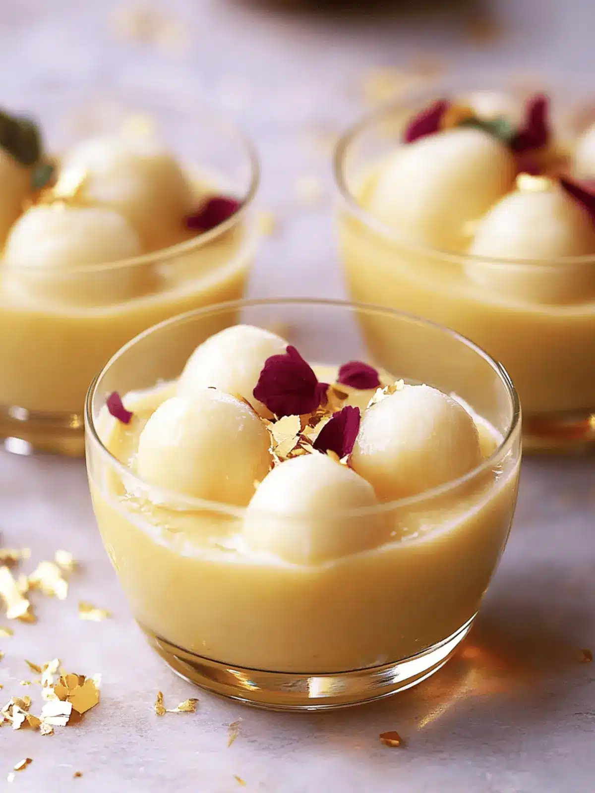 Custard Rasgulla