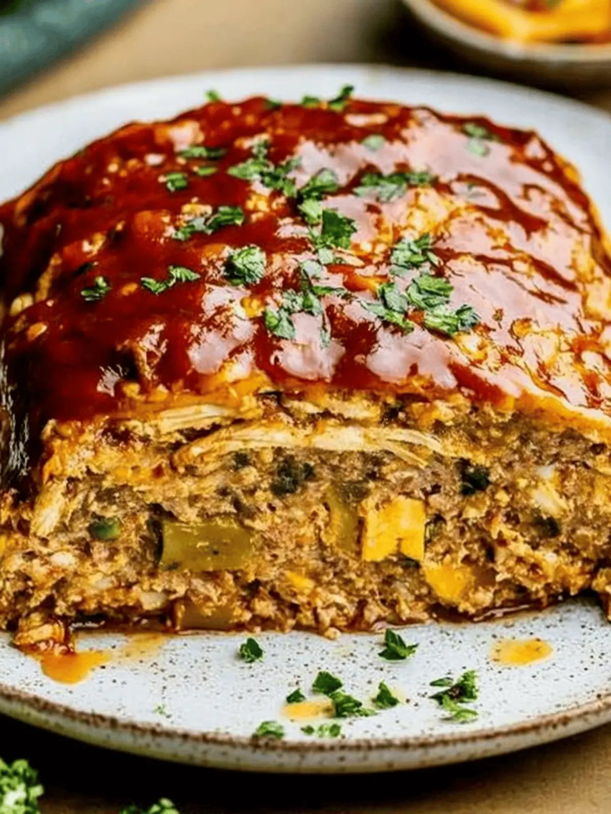 Mama’s Veggie-Packed Chicken Meatloaf