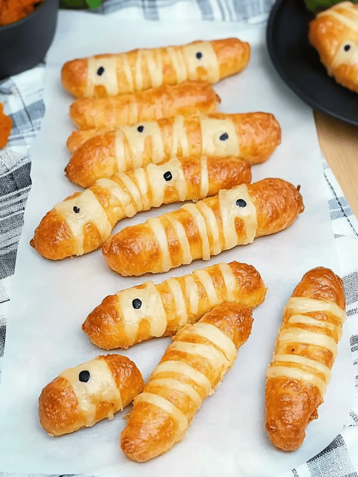Mummy Mozzarella Sticks