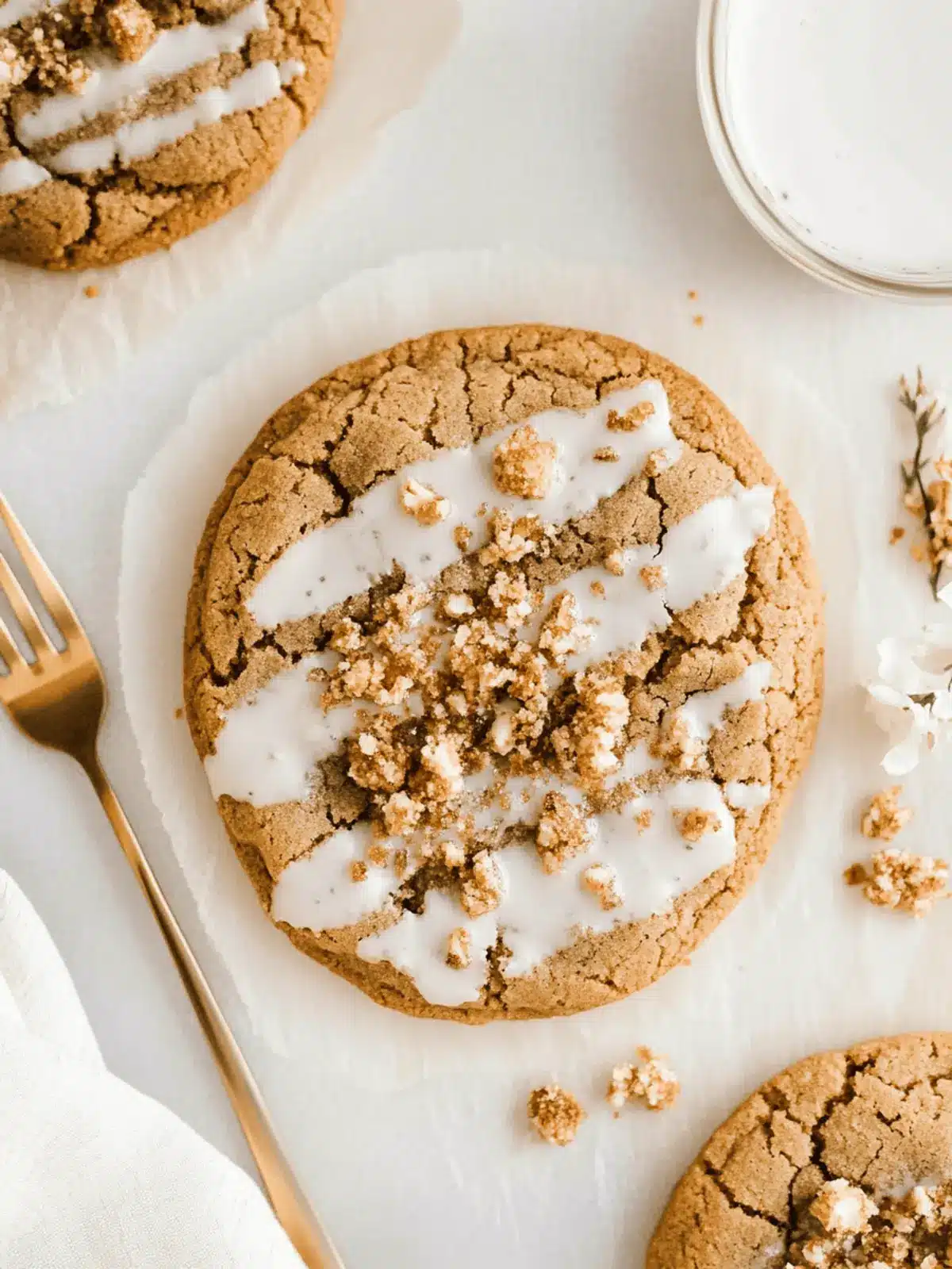 Delectable Gilmore Girls Coffee Cake Cookies