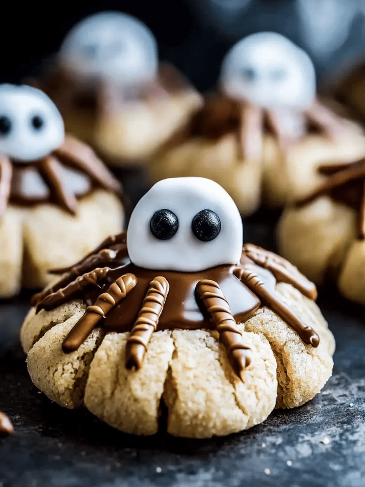 Spooky Spider Cookies