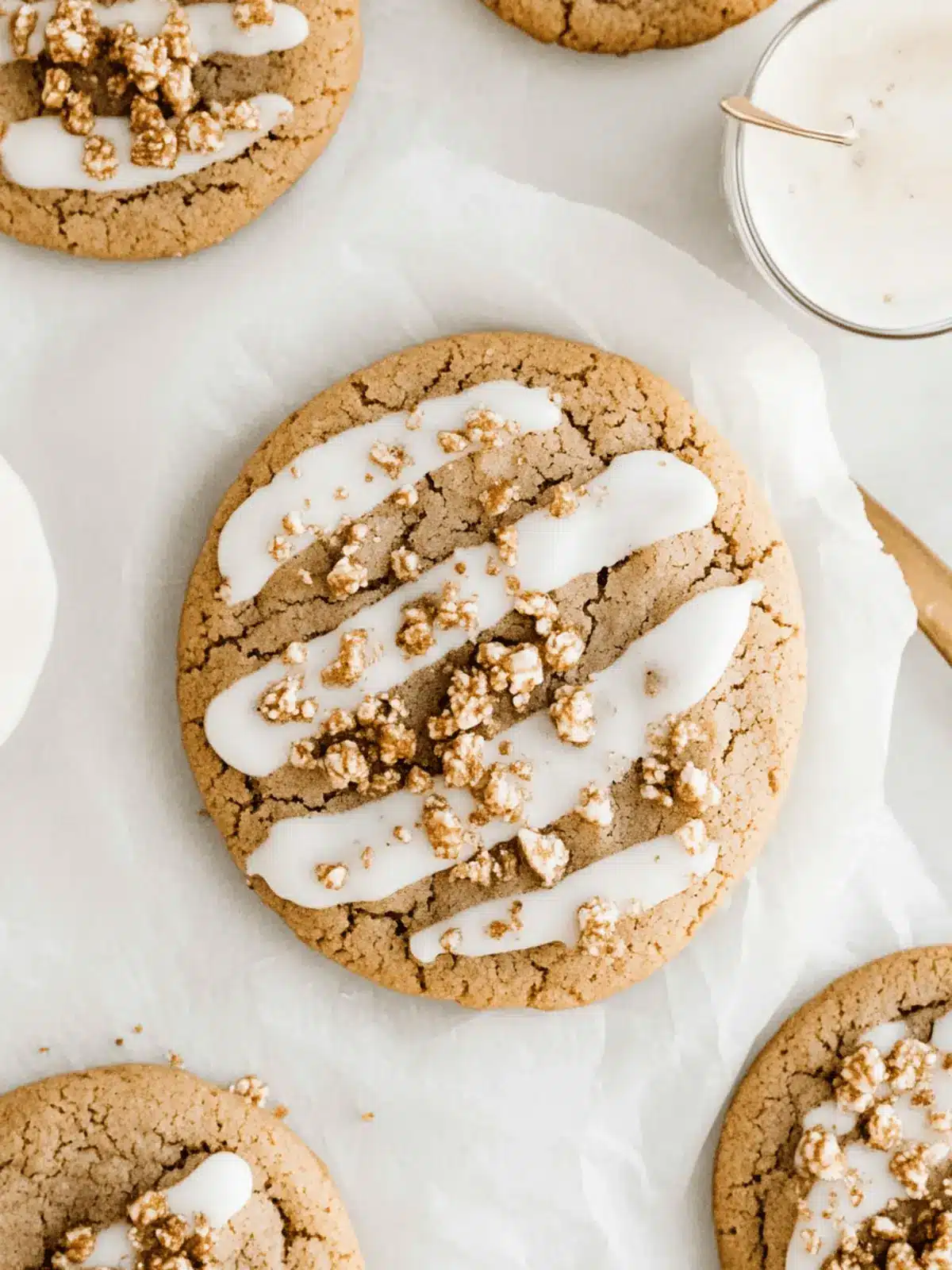 Delectable Gilmore Girls Coffee Cake Cookies