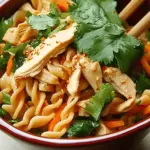 Sesame Pasta Chicken Salad