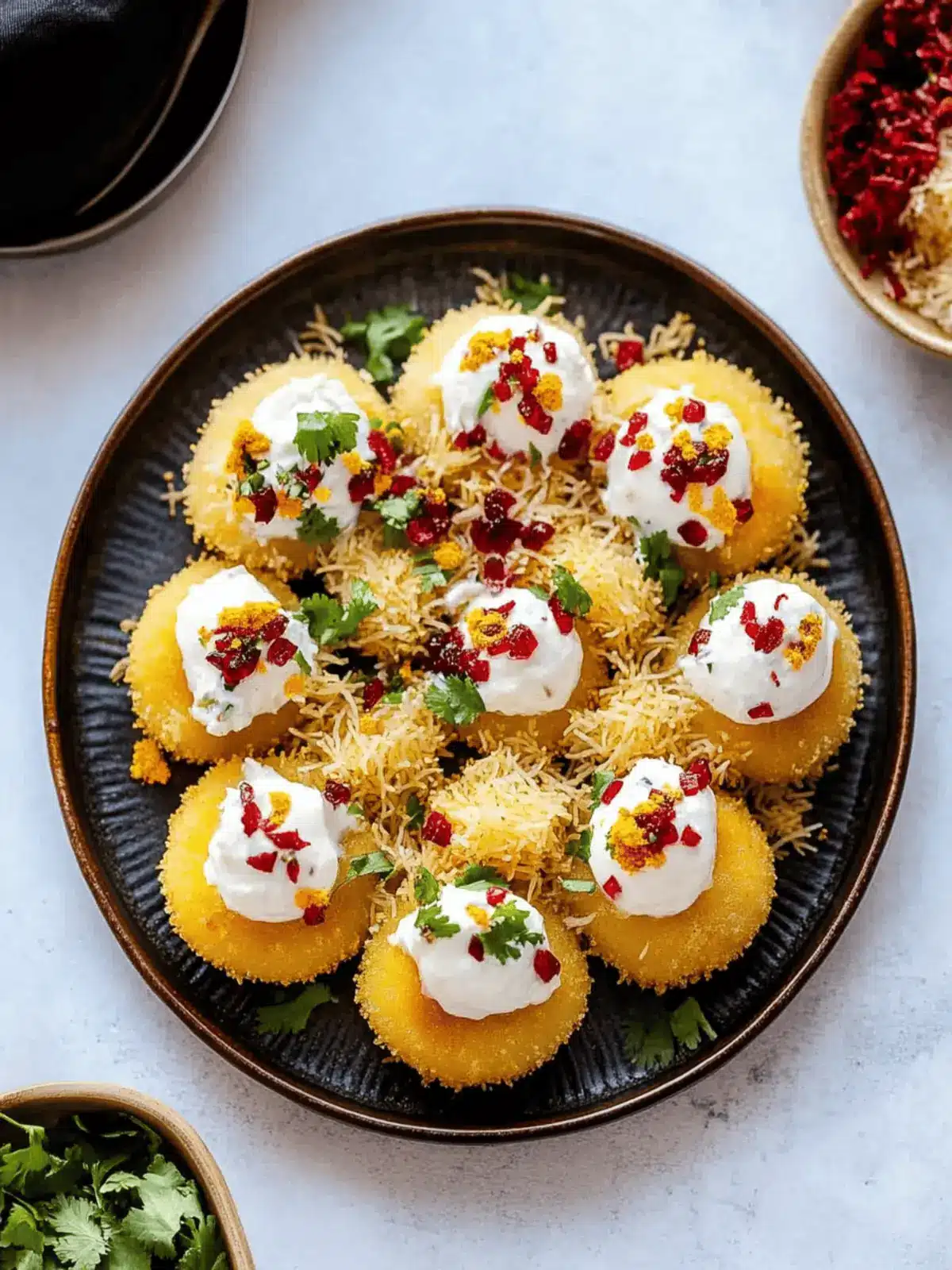 Dahi Puri | Sev Puri Dahi Puri