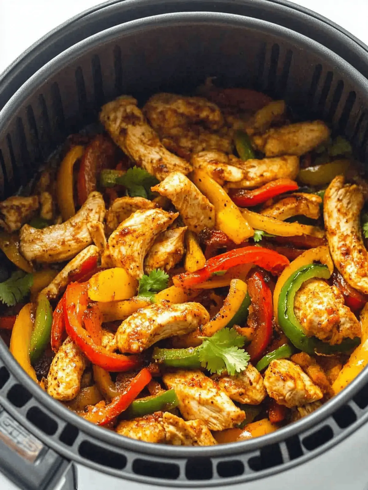 Air Fryer Chicken Fajitas