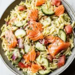 Smoked Salmon Orzo Salad
