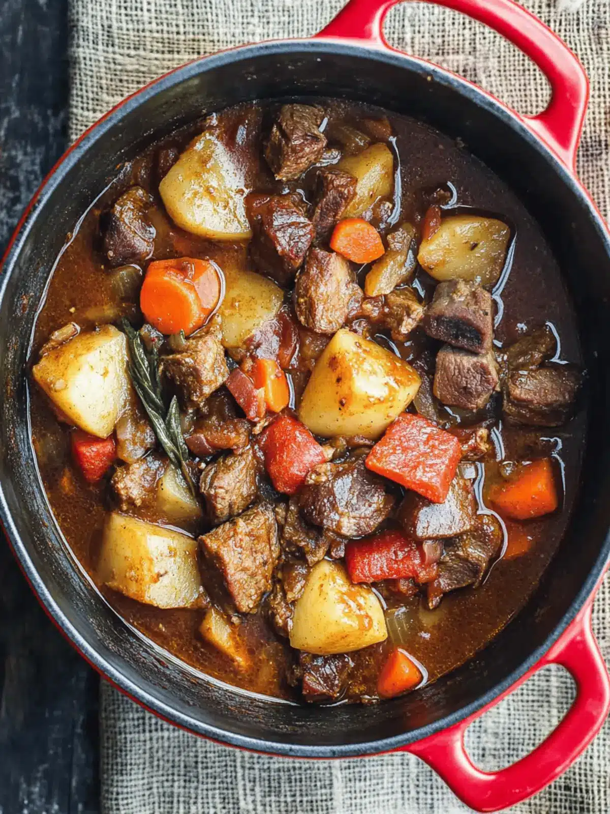 Easy Moroccan Lamb Stew
