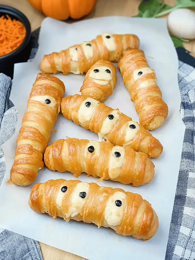 Mummy Mozzarella Sticks