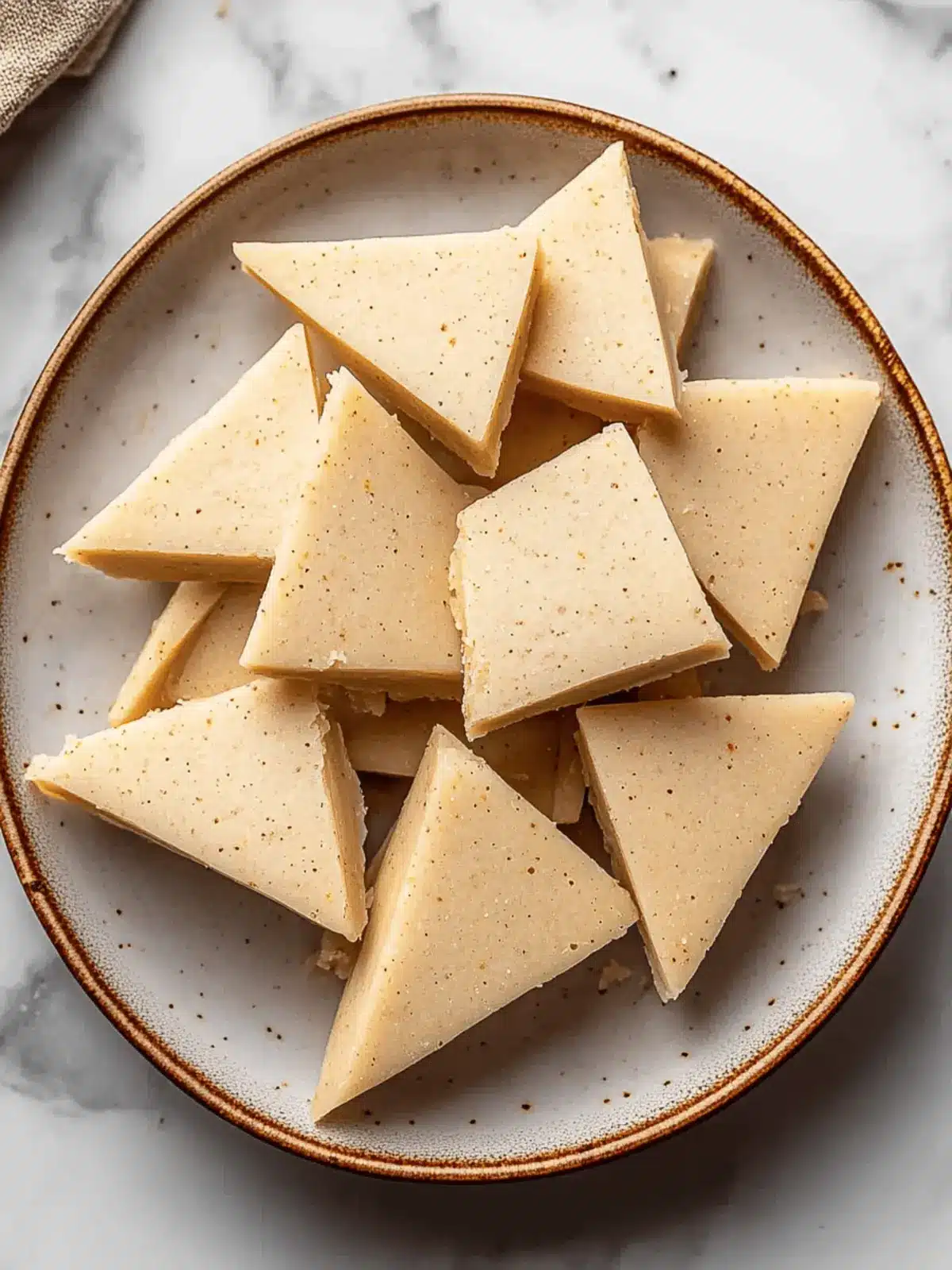 Kaju Katli (Cashew Fudge)