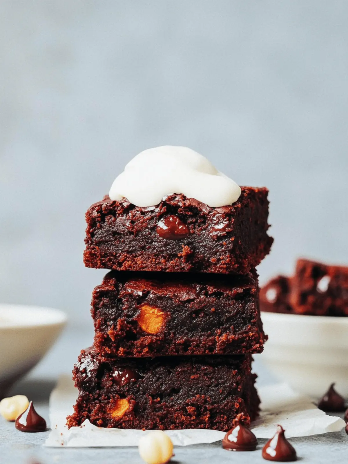 Fudgy Sweet Potato Brownies