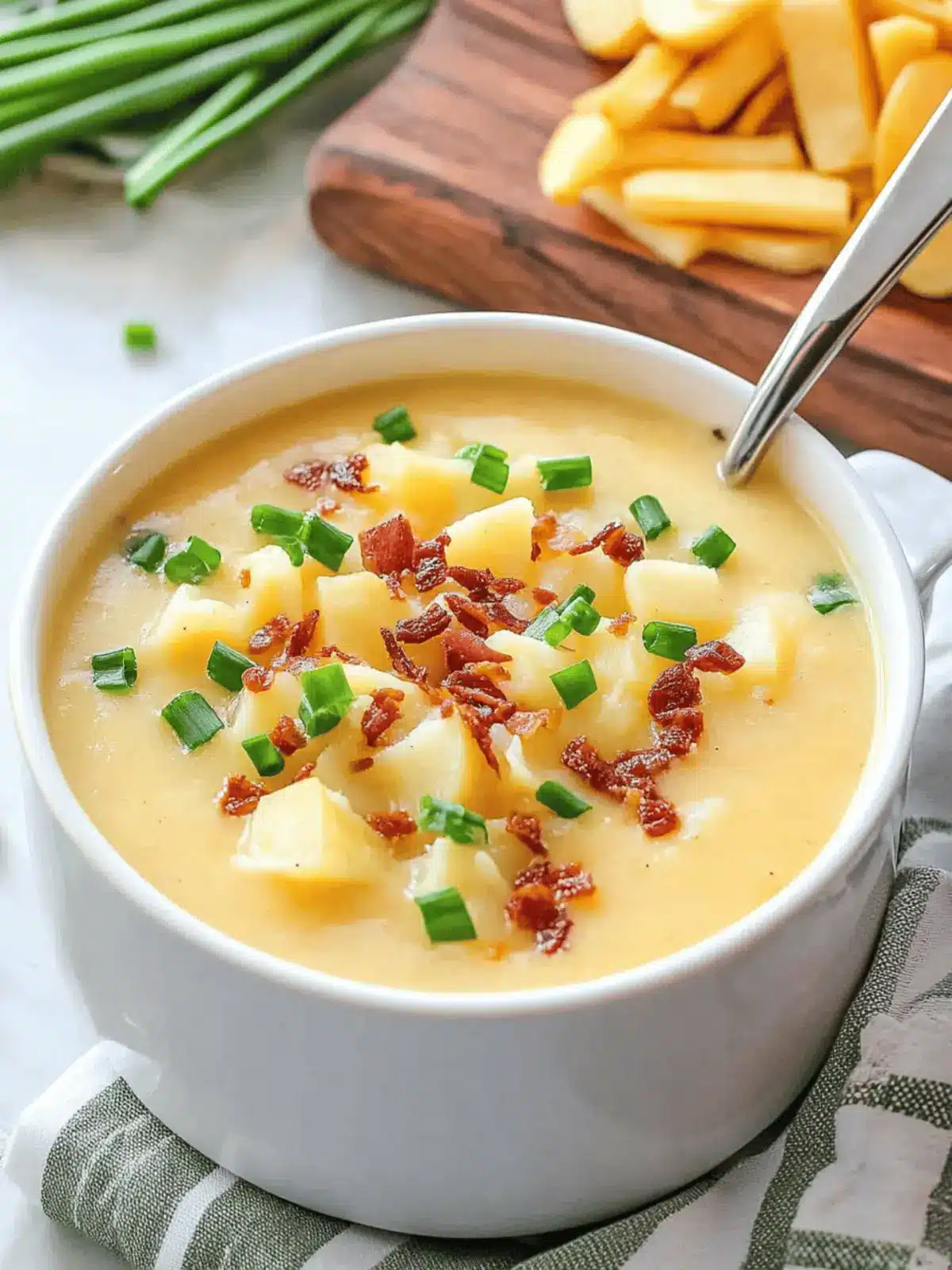 Instant Pot Loaded Potato Soup