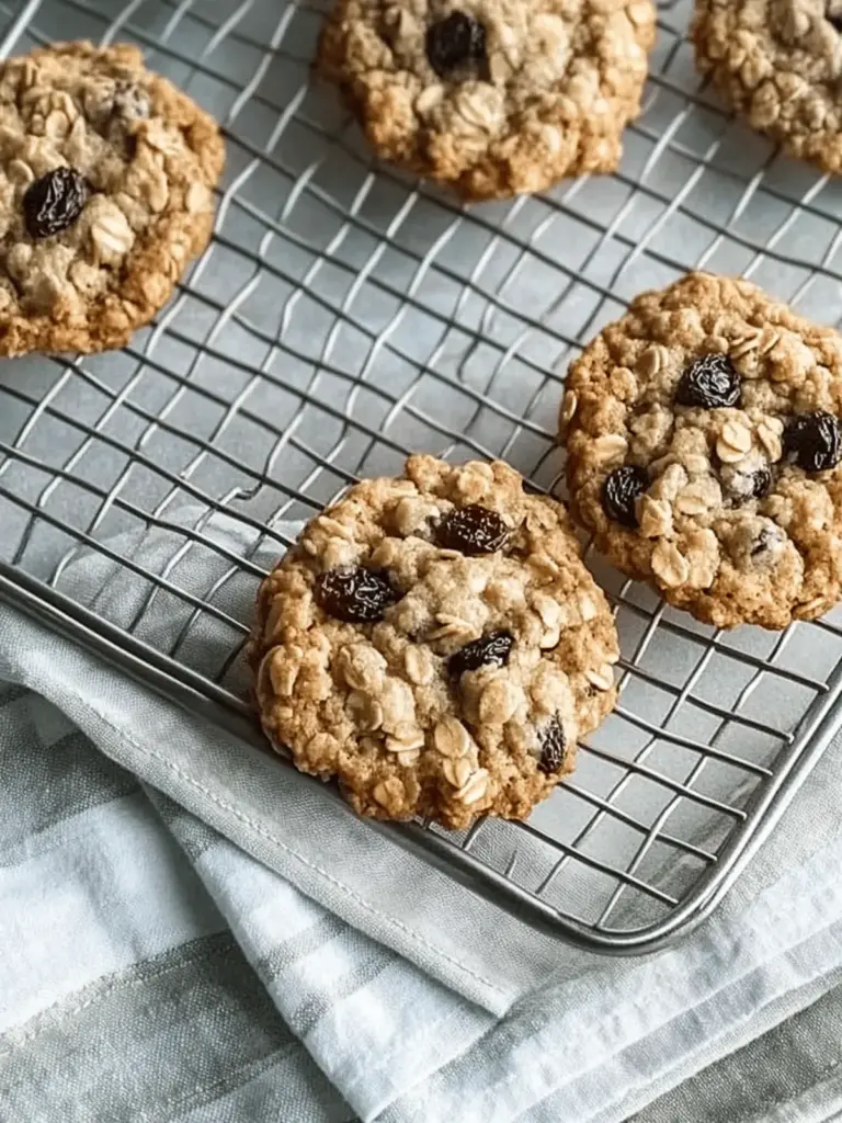 Oatmeal Raisin Cookies
