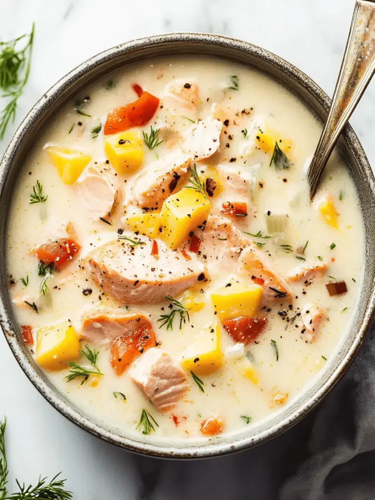 Salmon Chowder Soup
