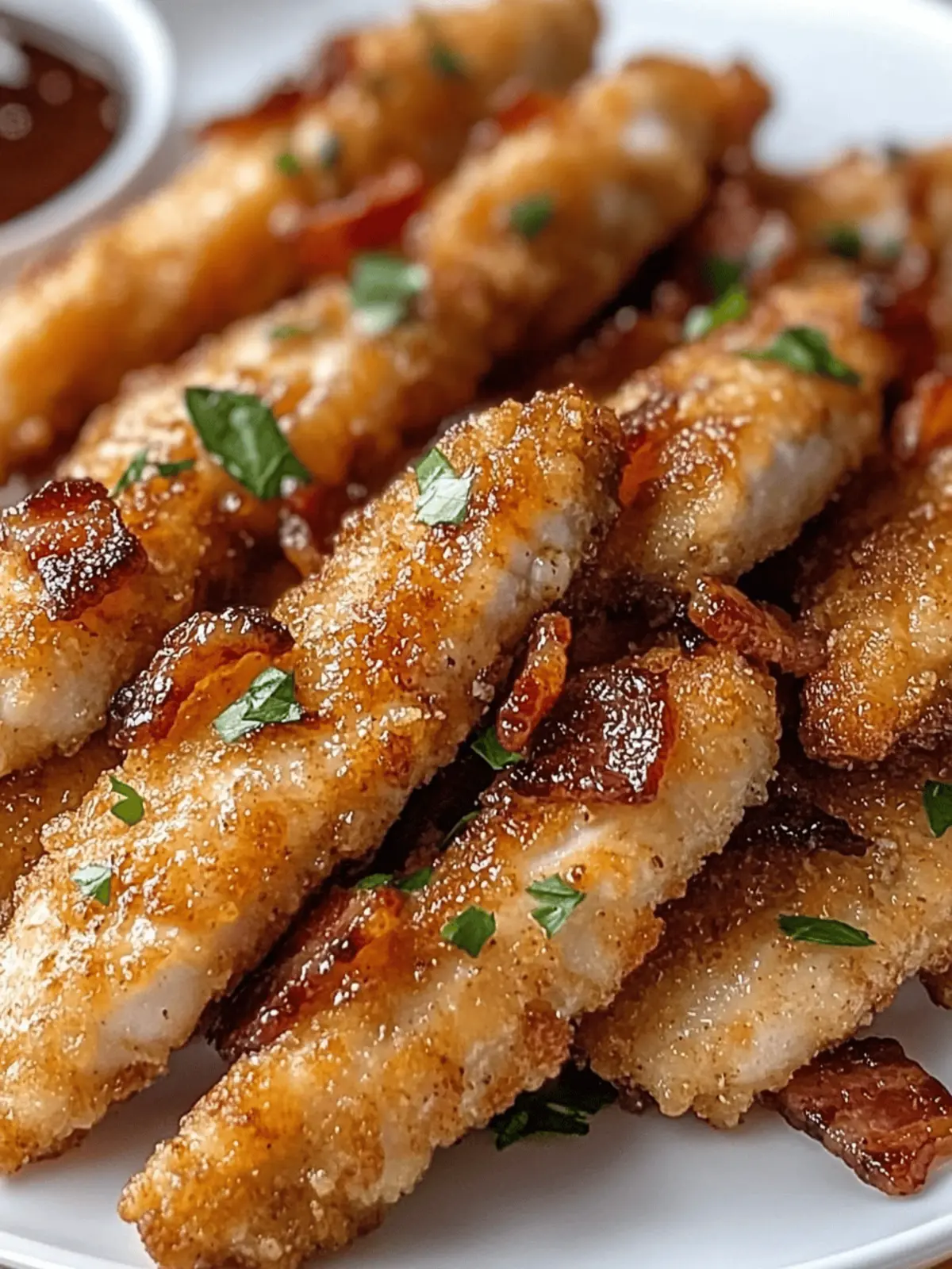 Bacon Brown Sugar Chicken Tenders