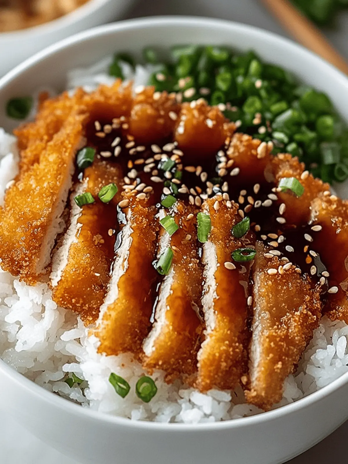 Japanese Katsu Bowls