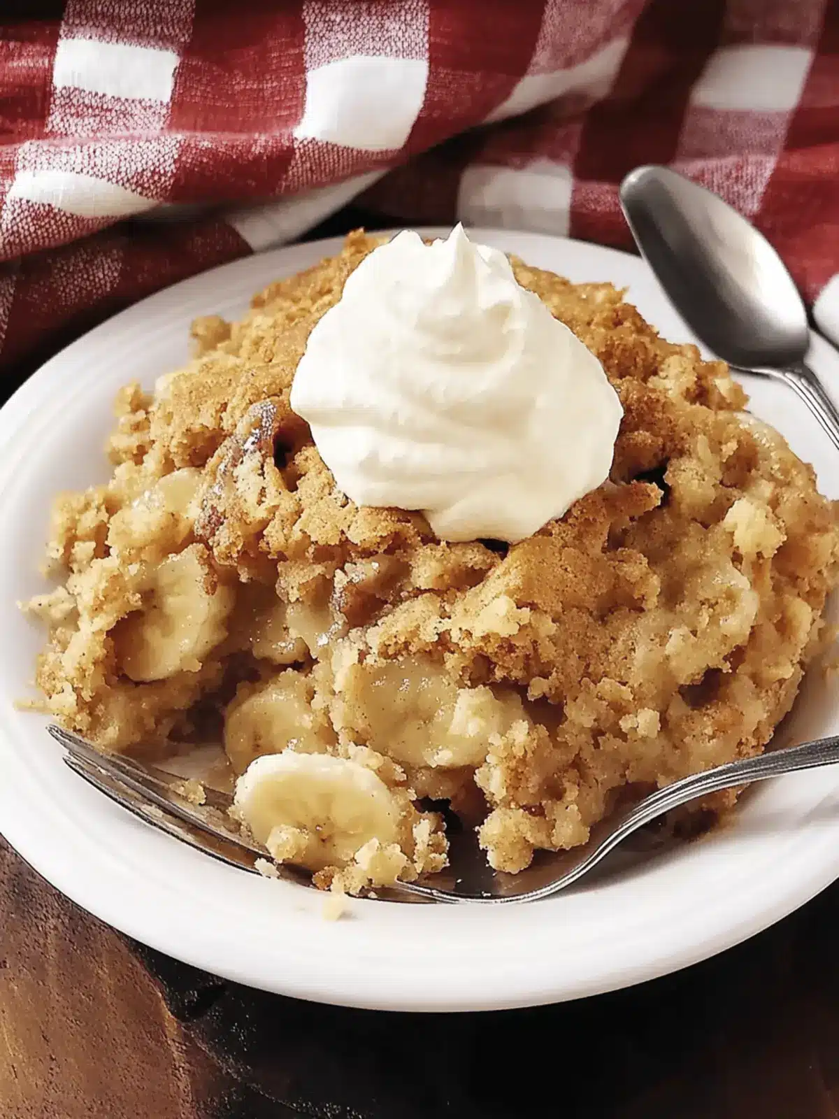 Banana Bread Cobbler