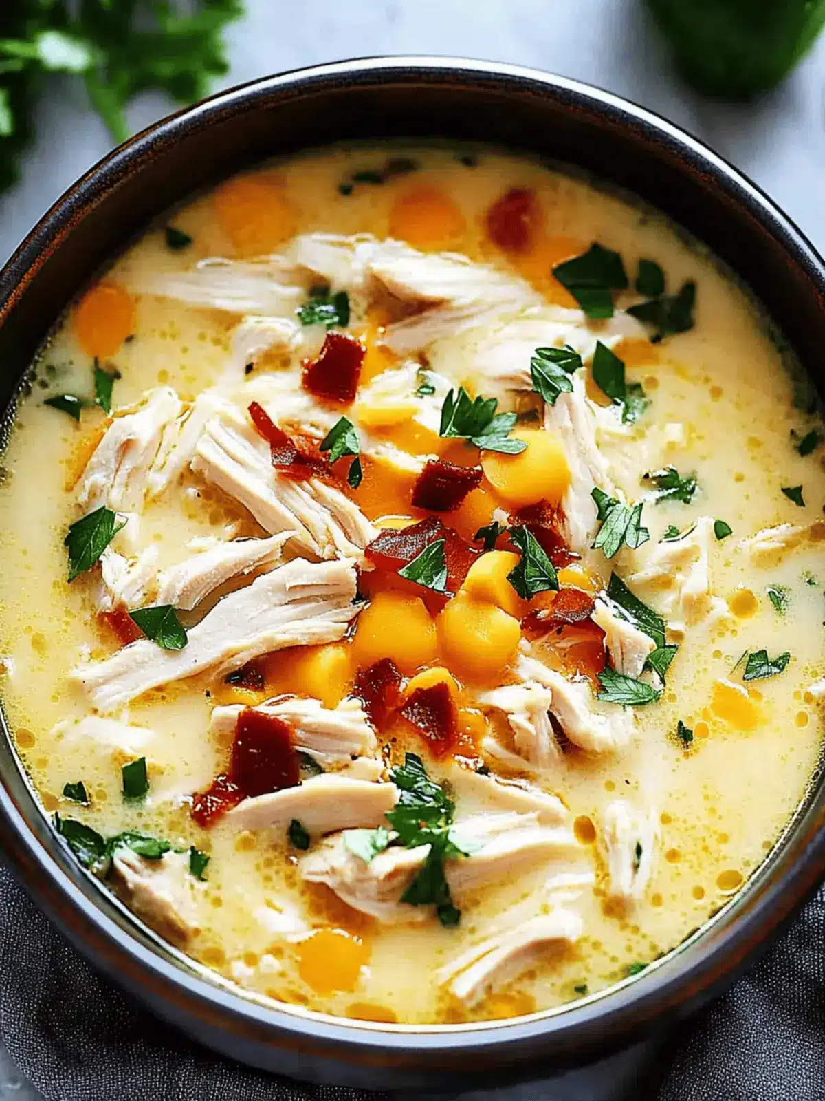 CRACK CHICKEN SOUP