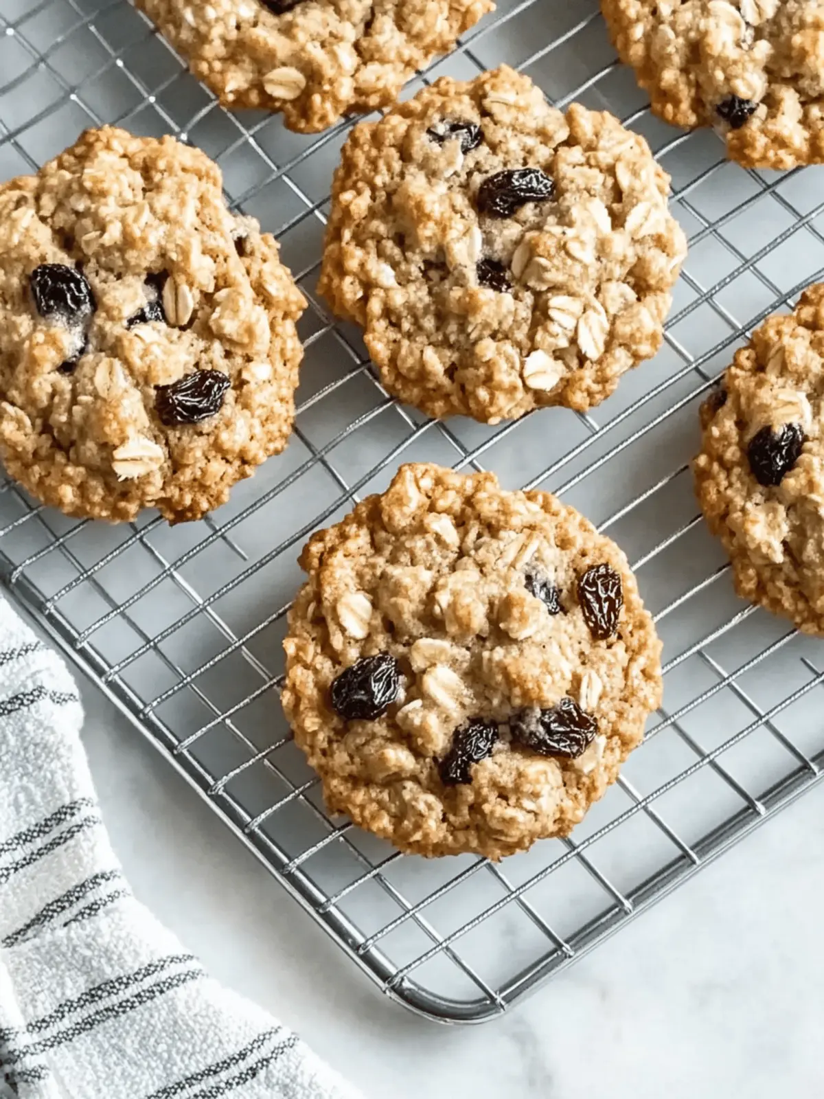 Oatmeal Raisin Cookies