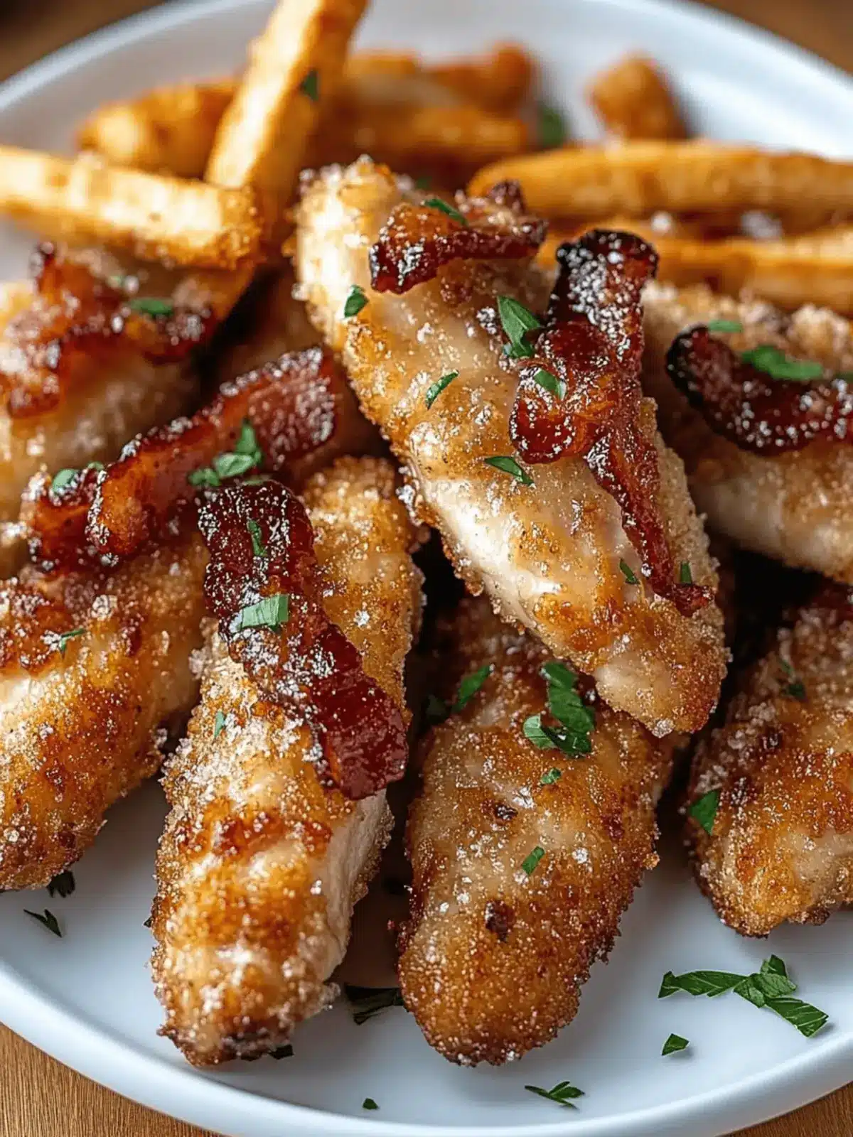 Bacon Brown Sugar Chicken Tenders