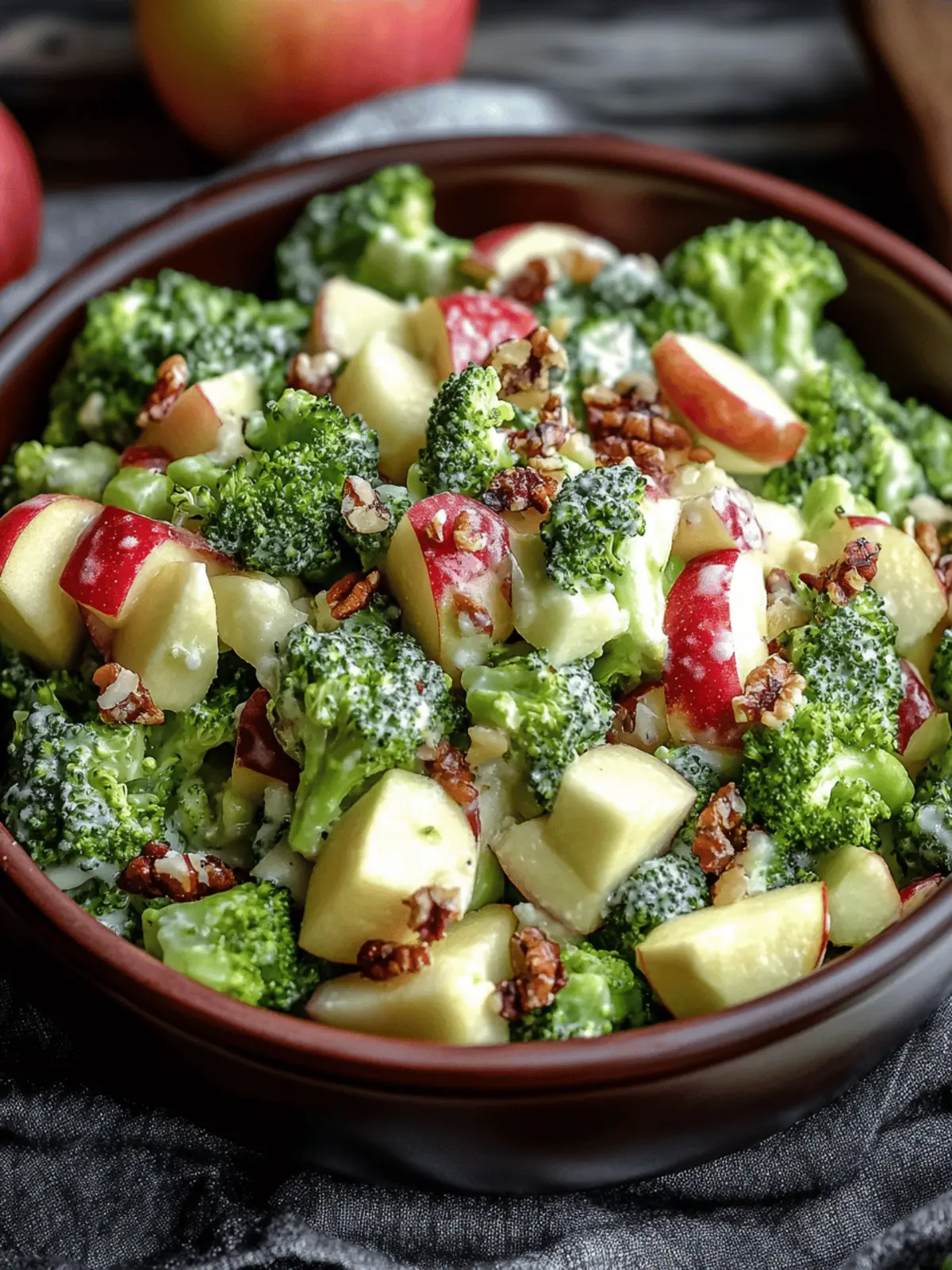 Honeycrisp Apple Broccoli Salad