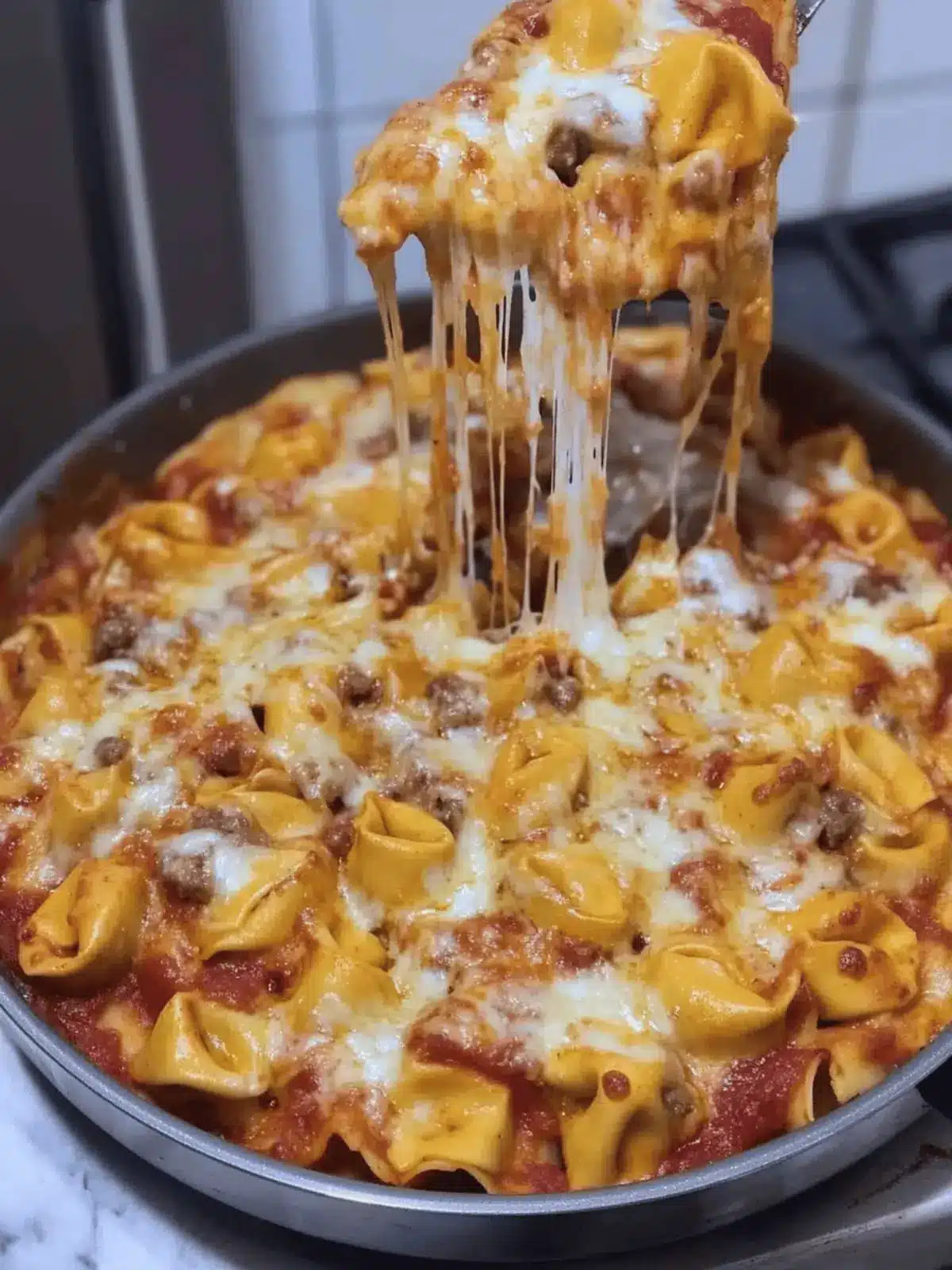 Cheesy Pizza Tortellini