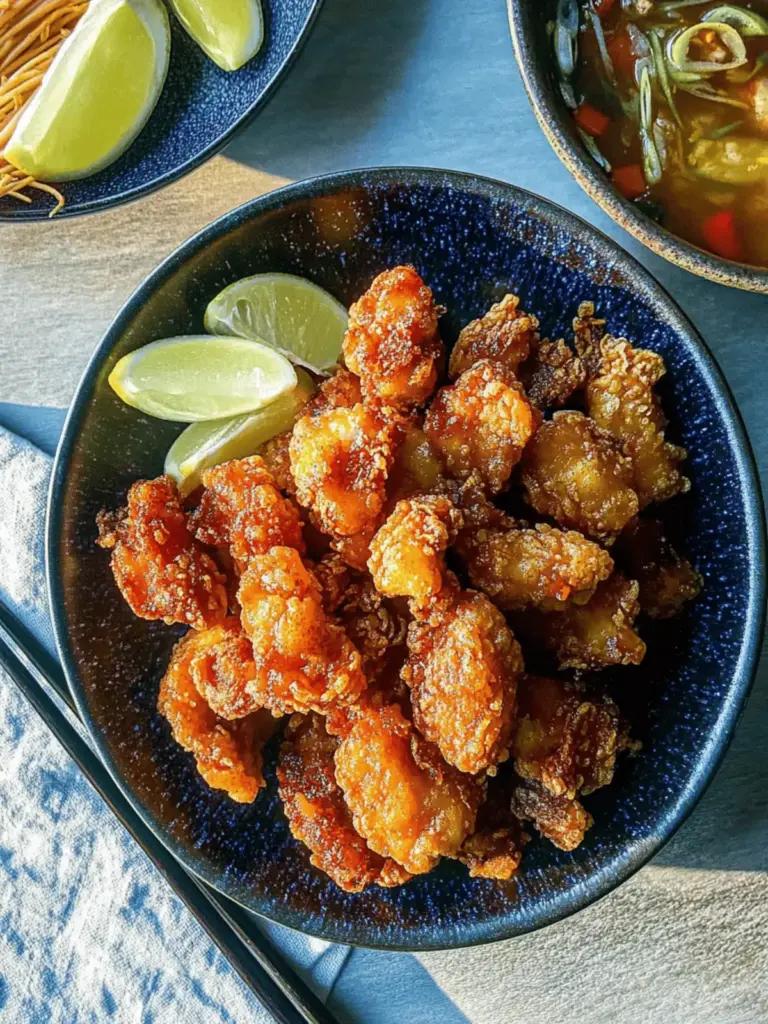 Karaage (Japanese Fried Chicken)