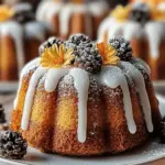 Pumpkin Spice Mini Bundt Cakes