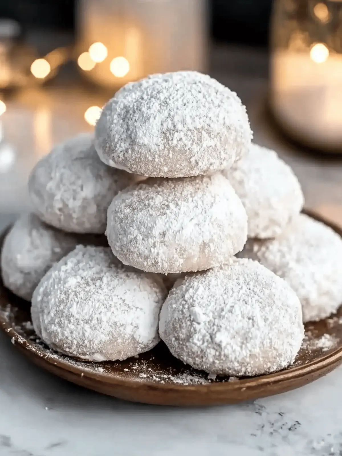 Buttery Mexican Wedding Cookies