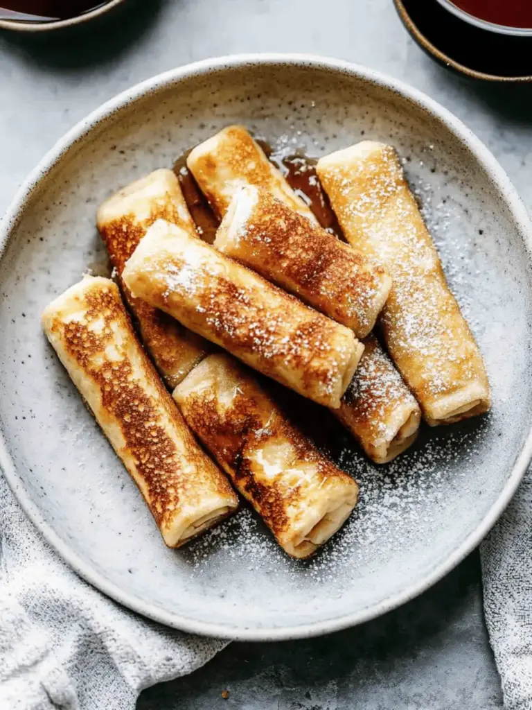 French Toast Roll-Ups