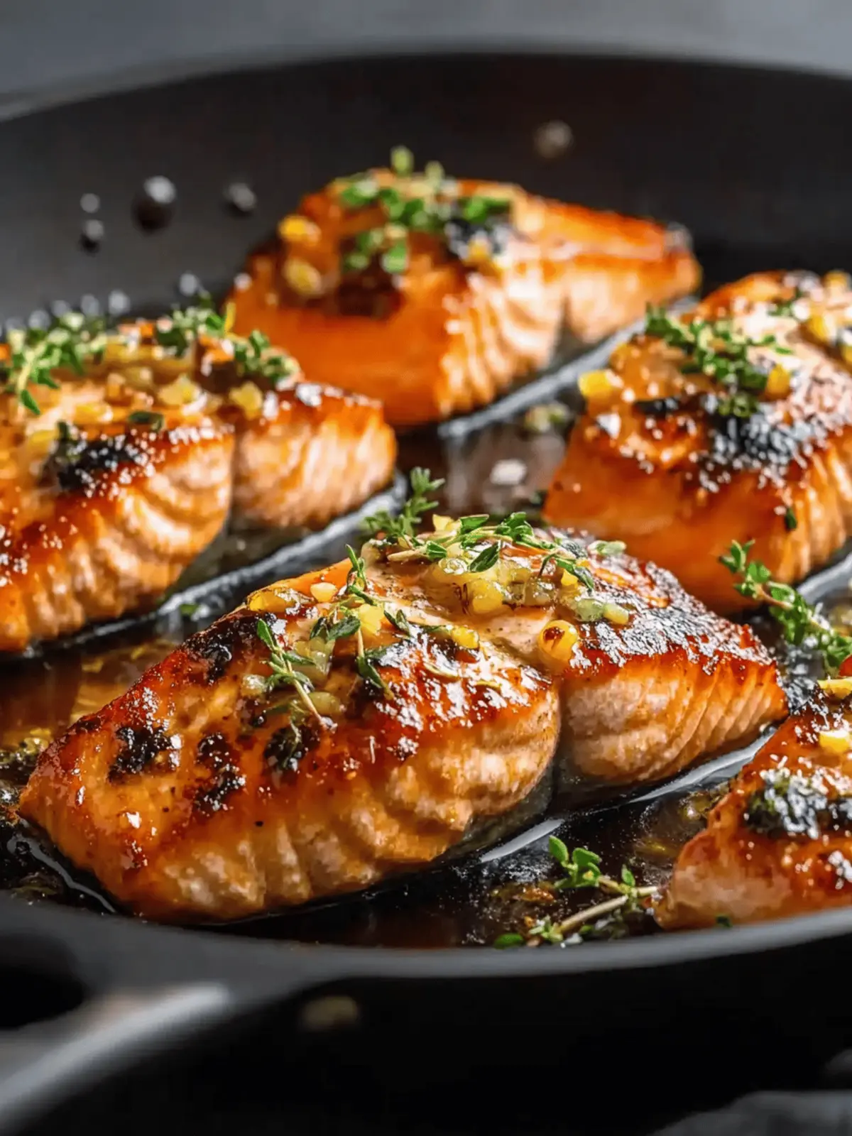 25-Minute One-Pan Honey Garlic Butter Salmon