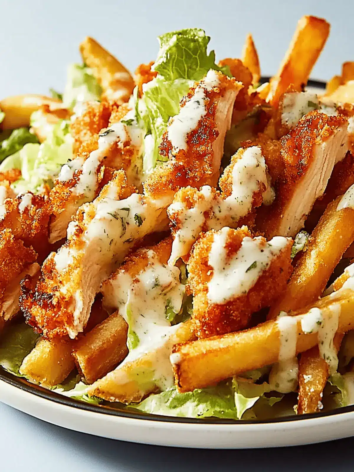 Chicken Caesar Fries