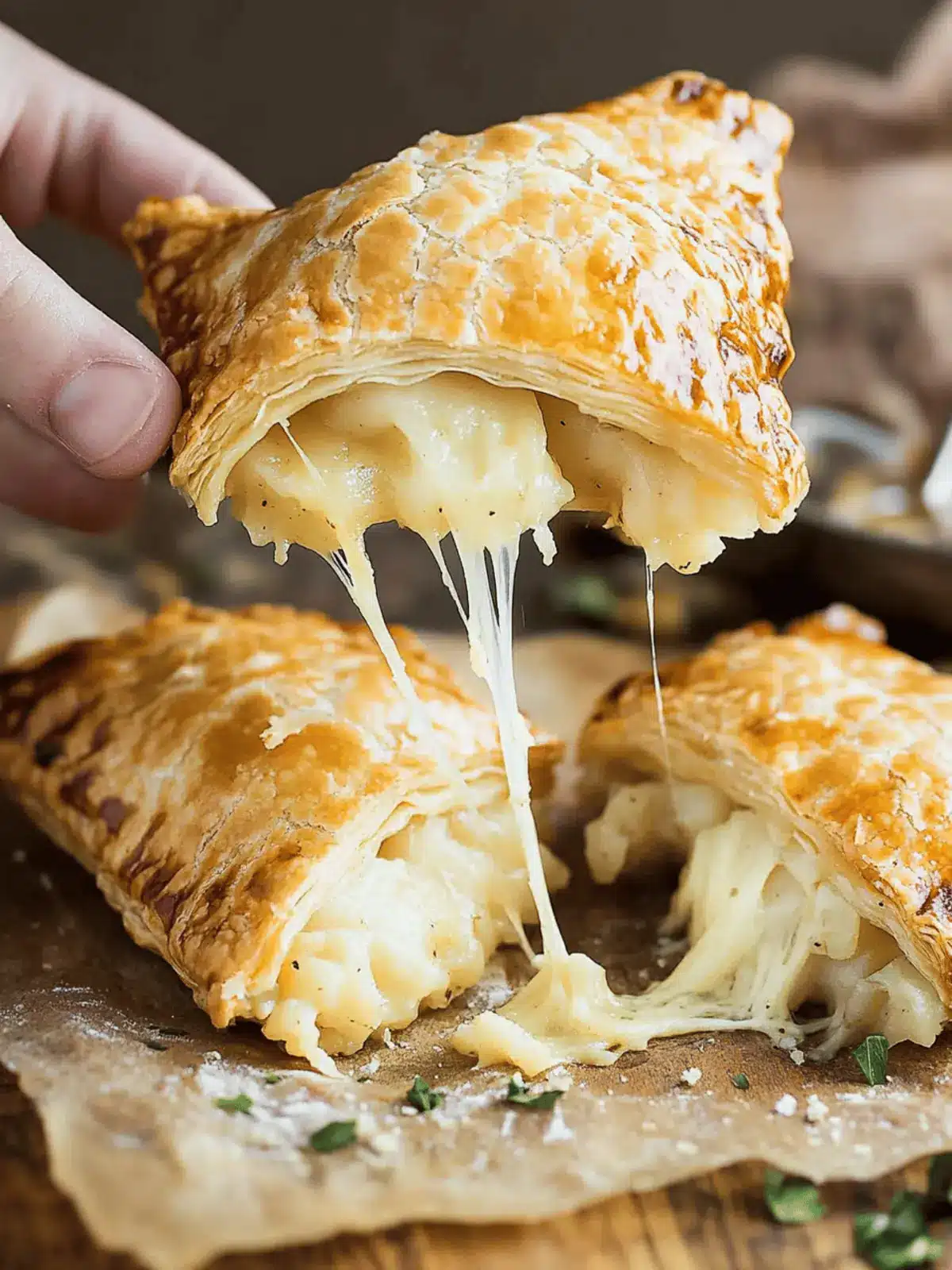 Potato, Cheese and Onion Pasties
