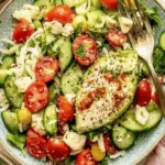 Tomato Cucumber Avocado Salad