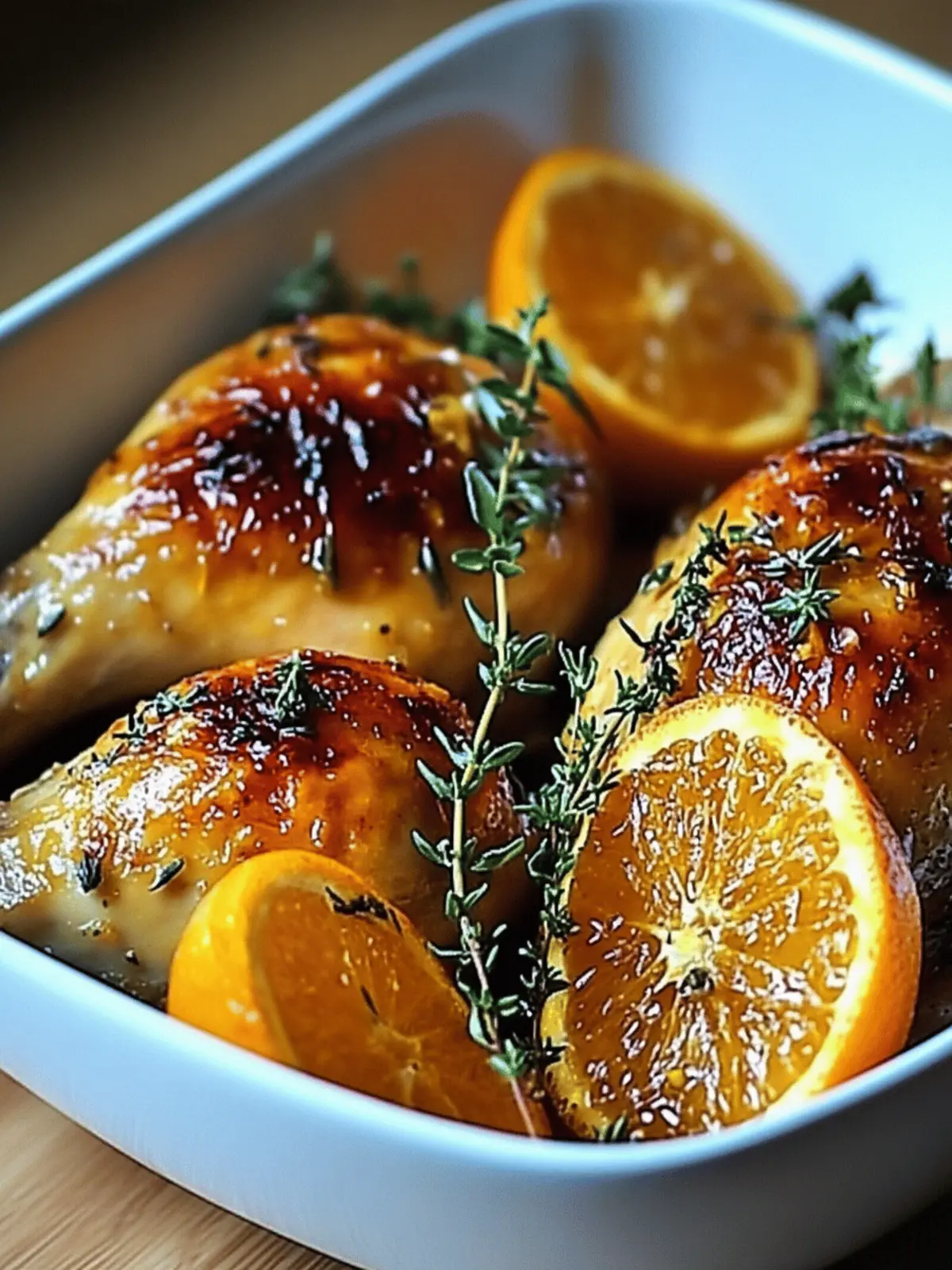 Savory Roasted Orange Chicken: A Sweet Burst of Flavor 4 Roasted Orange Chicken